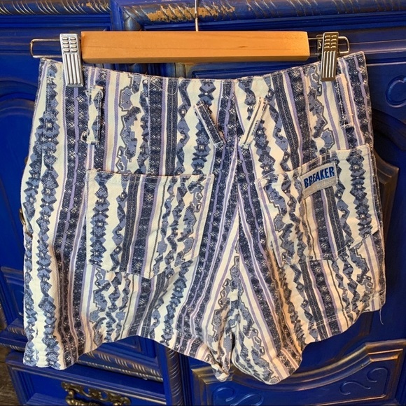 Breaker Jeans 90s Vintage High Rise Shorts sz 5 - Picture 2 of 3
